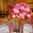 Wedding reception-Tall centerpiece