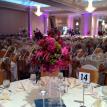 Wedding reception-Tall centerpiece